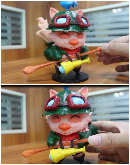 LOL《英雄聯盟》人物你認識幾個？3D打印游戲人物_e鍵3d打印服務