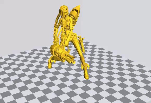 (多圖慎入)易學3D打印培訓課程 教你如何DIY_3D打印游戲人物(像)模型