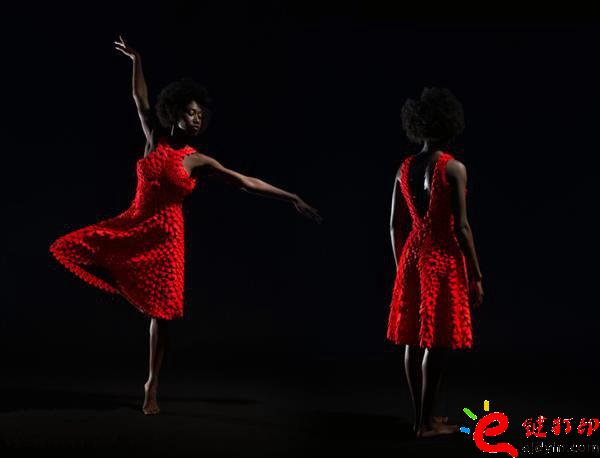 3d打印服裝 升級2.0版3D打印Kinematic Petals連衣裙誕生_3D打印服務公司 3d打印服裝 升級2.0版3D打印Kinematic Petals連衣裙誕生_3D打印服務公司