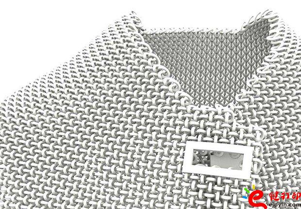 3d打印在時裝(衣服/服裝)上的應(yīng)用--3d打印設(shè)計TUP材料針織背心