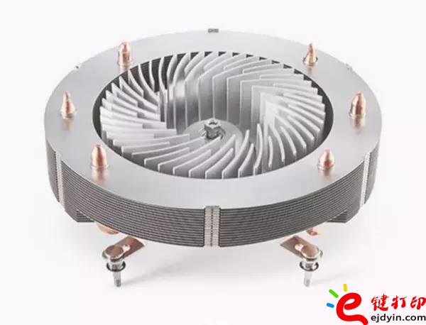 [多圖慎入]電腦硬件3D打印應用實(案)例_極端制冷效果3D打印CPU風扇