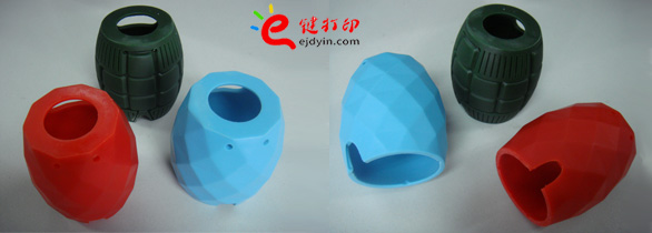 復模小批量PU軟膠手雷模型2