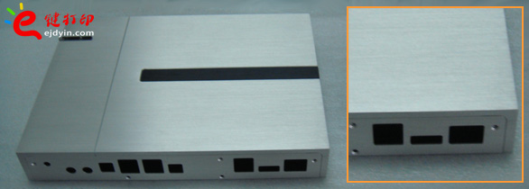 播放器外殼(拉絲+發黑)鈑金加工2